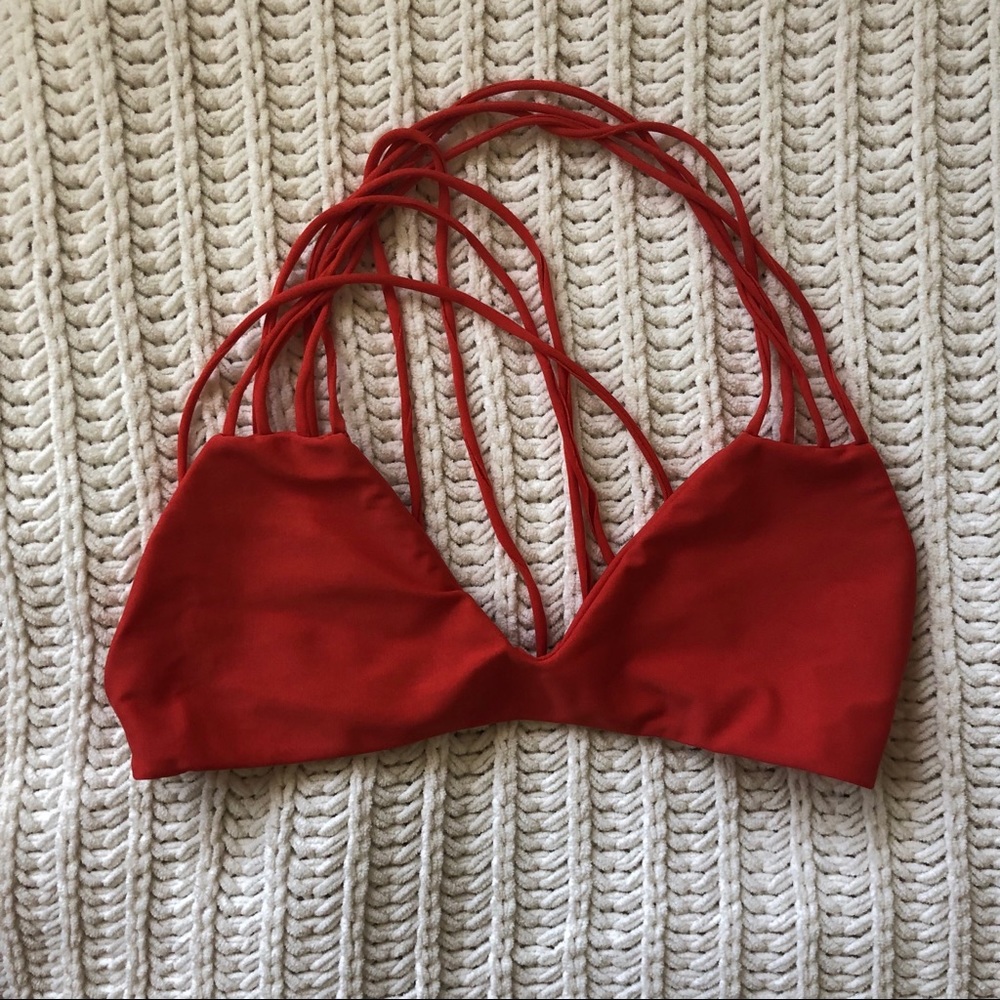 Mikoh Strappy Bikini Top